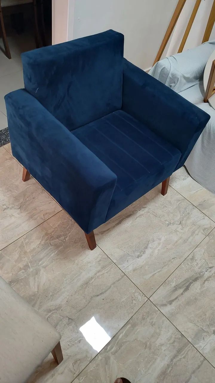 Belíssima poltrona designer luxo - Foto 2