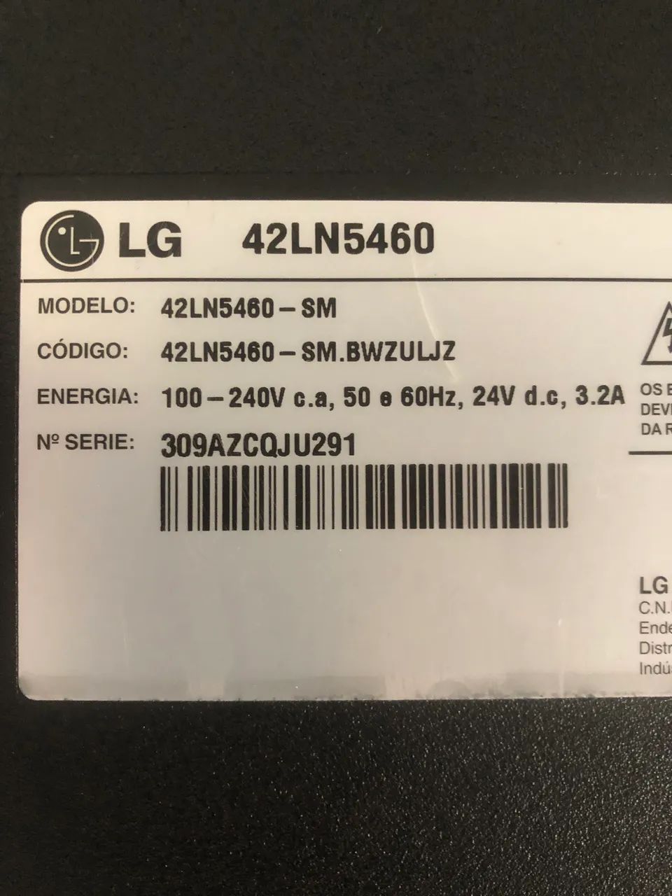 Placa TV LG 42LN5460 - Foto 5