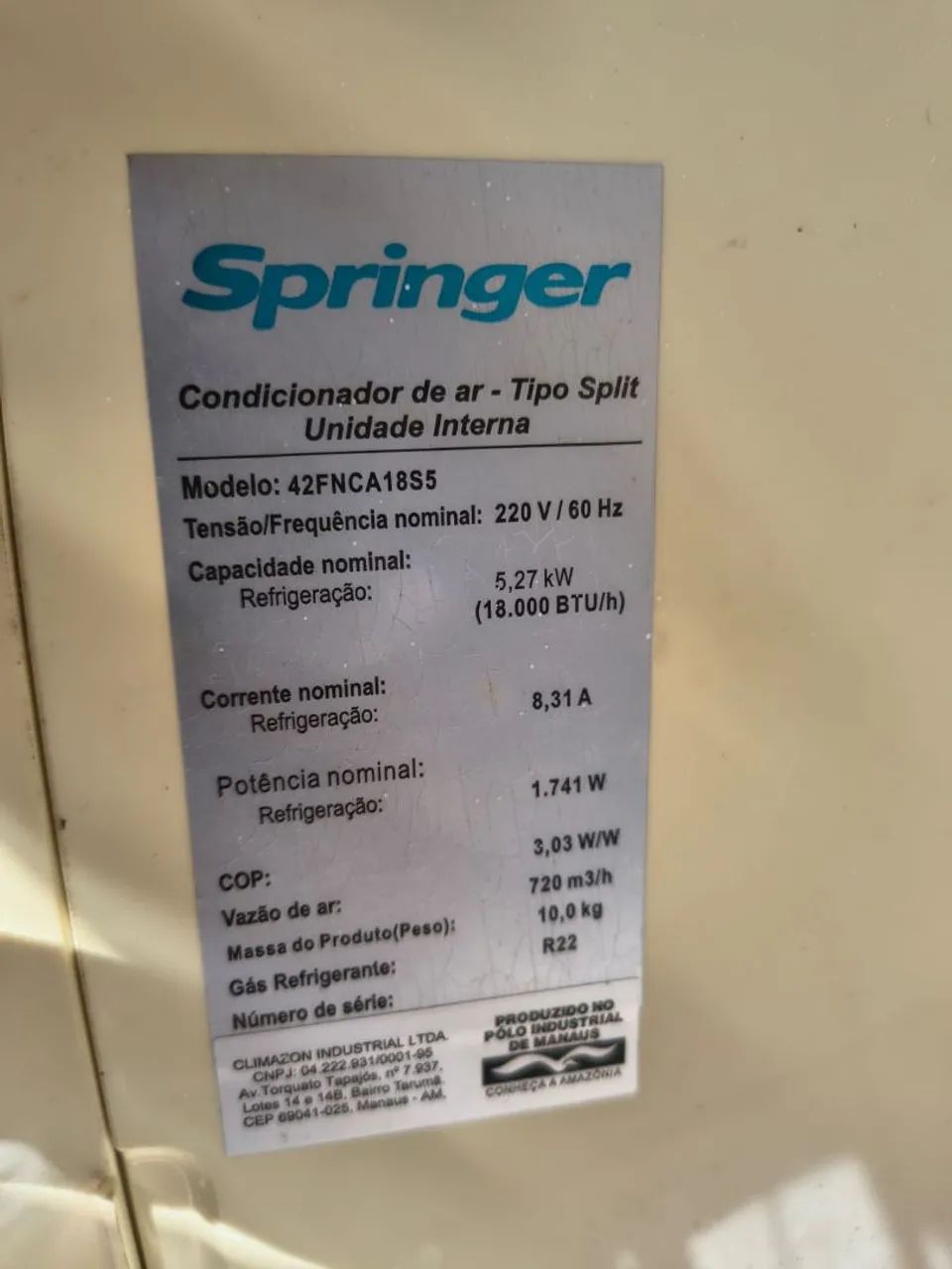 Ar condicionado 18.000 Btus - Foto 4