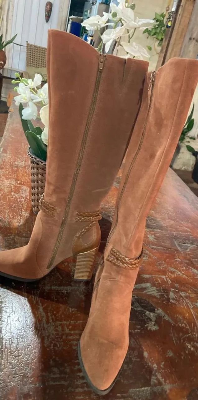 Vendo bota camurça  - Foto 3