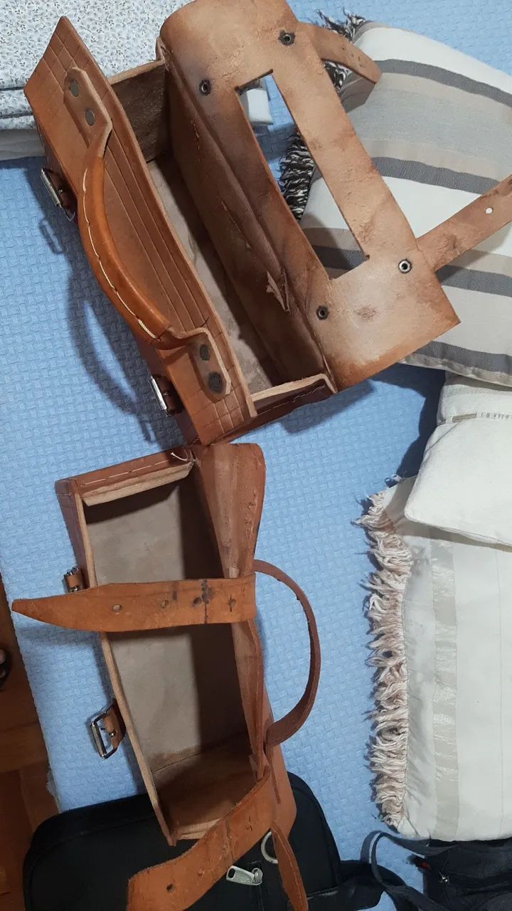 Mala de couro - Foto 2