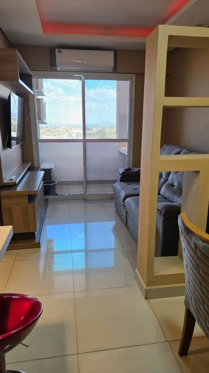 Alugo Apartamento Mobiliado com  2 quartos na Morada do Ouro - Cuiabá - MT - Foto 2