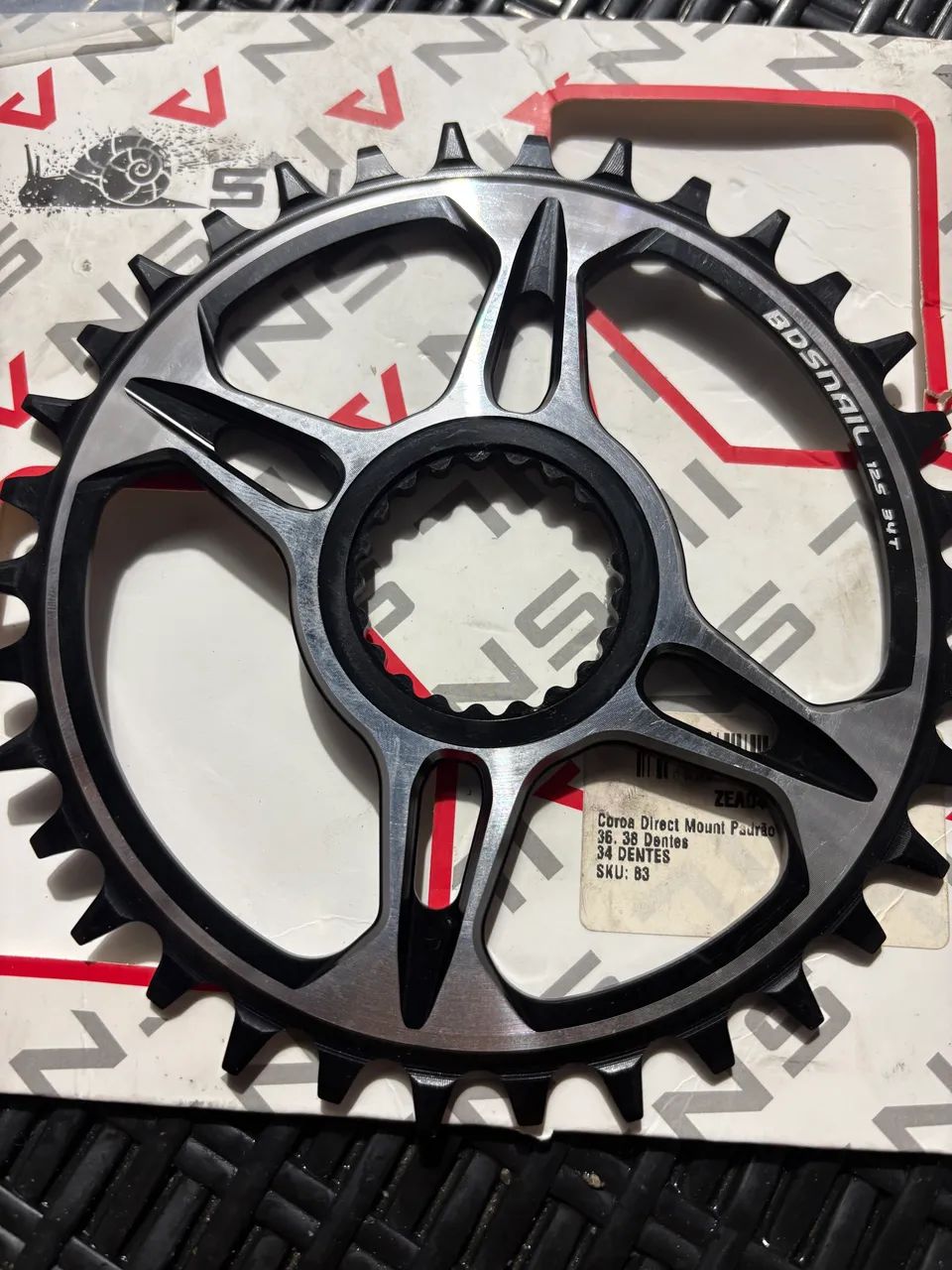 Coroa de mtb padrão shimano