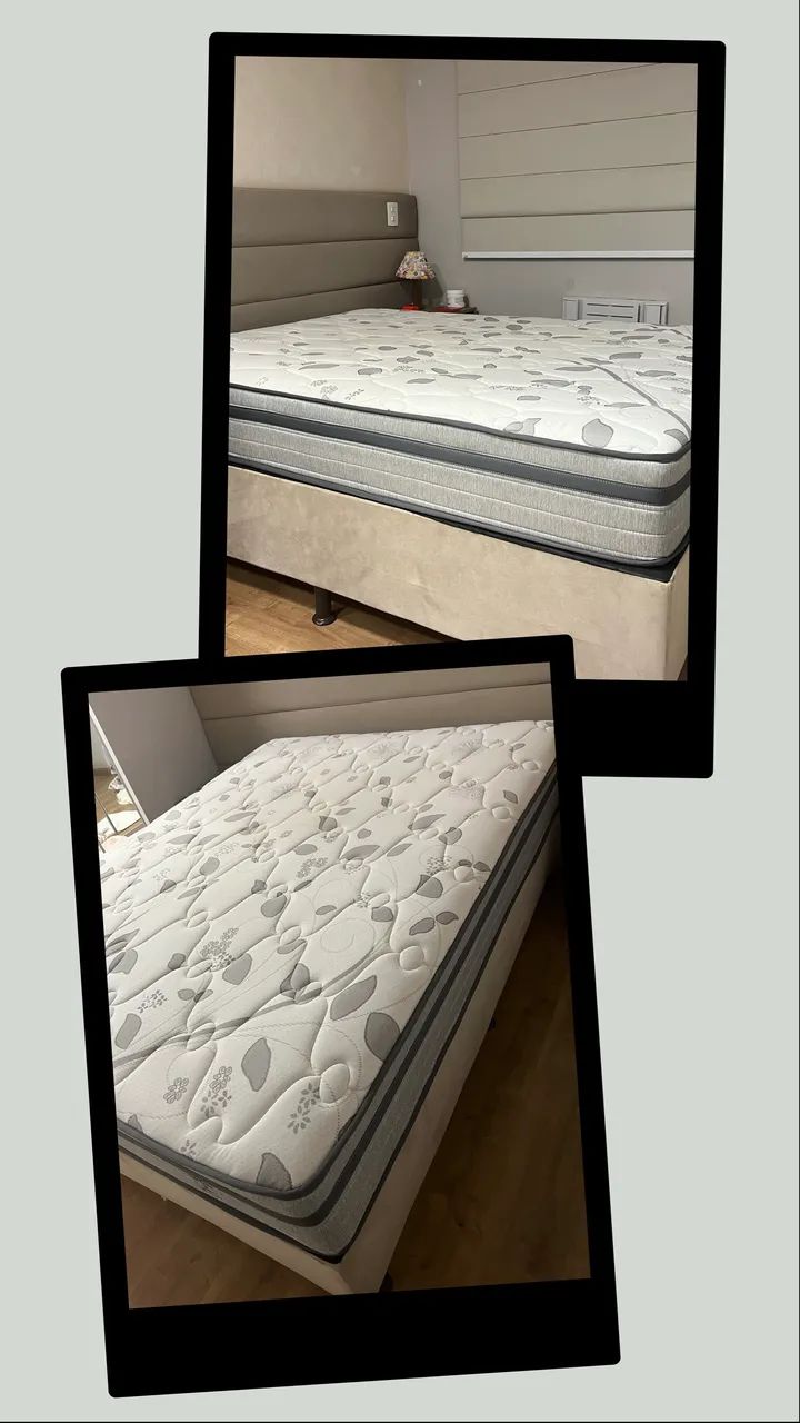 Cama box casal