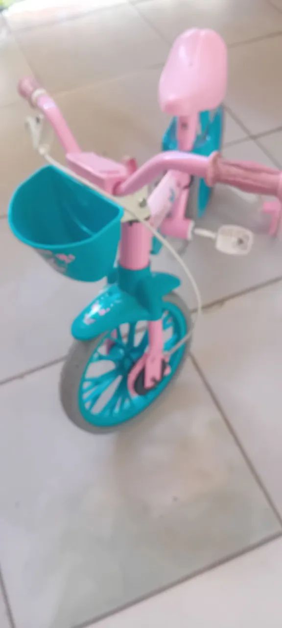 Bicicleta infantil rosa - Foto 2