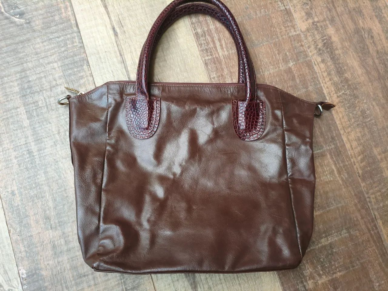 Bolsa de Couro Feminina  - Foto 3