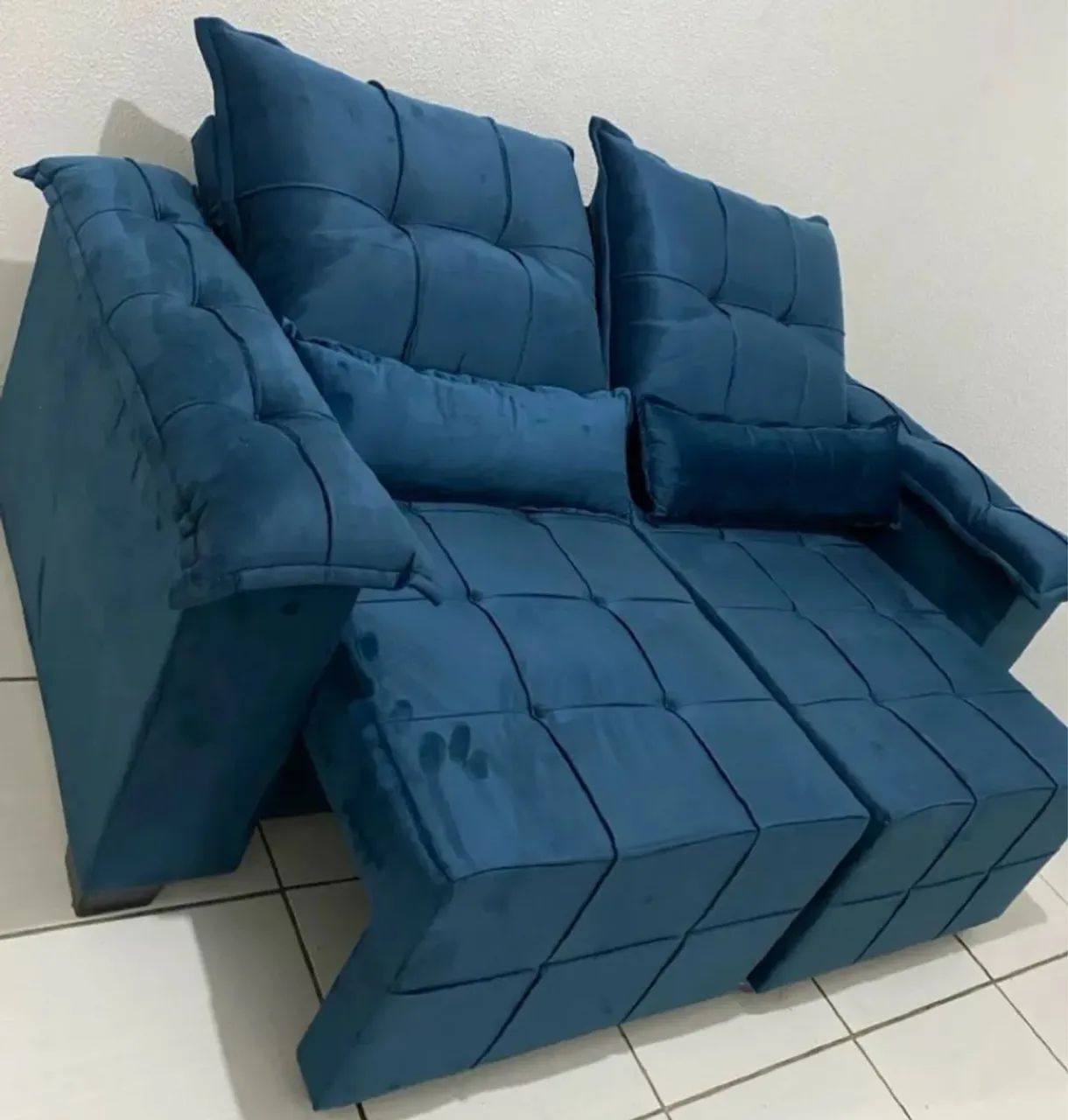 Sofá Retrstil Reclinavel Espanha no Jolie em mega Promoção! - Foto 3