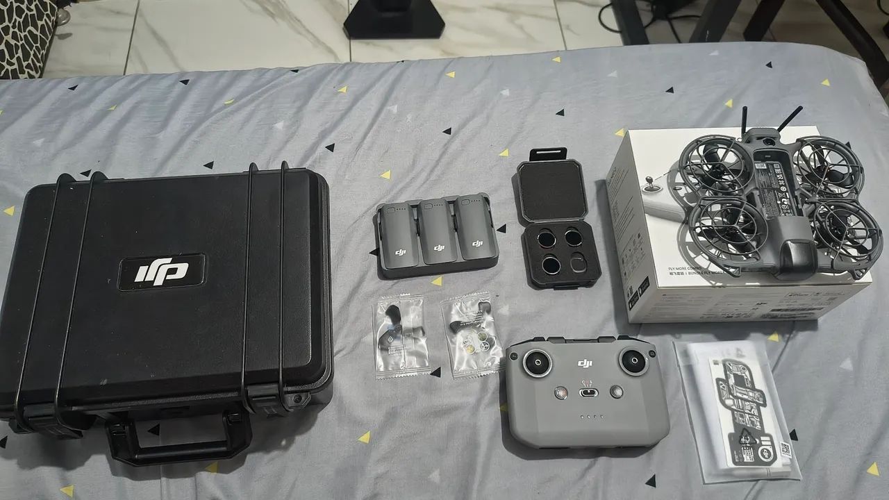 Drone Dji neo 2 fly more combo + case rígida + filtros Nd