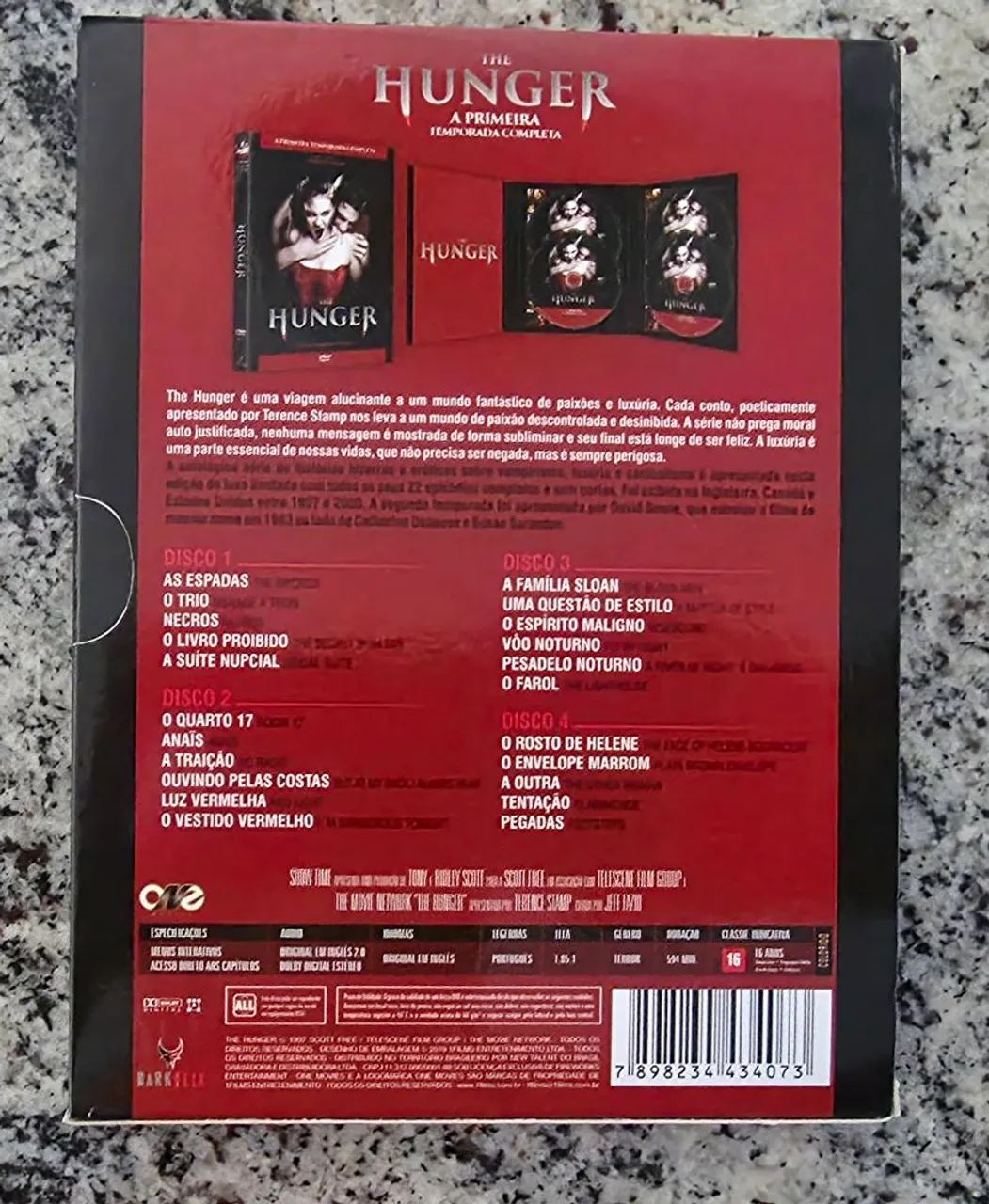 BOX DVD THE HUNGER - Foto 3