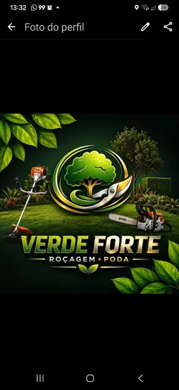 ROÇAGEM E PODA DEE ÁRVORE E JARDINAGEM 