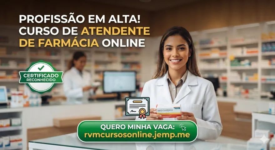 Curso Online de Atendente de Farmácia - Foto 3
