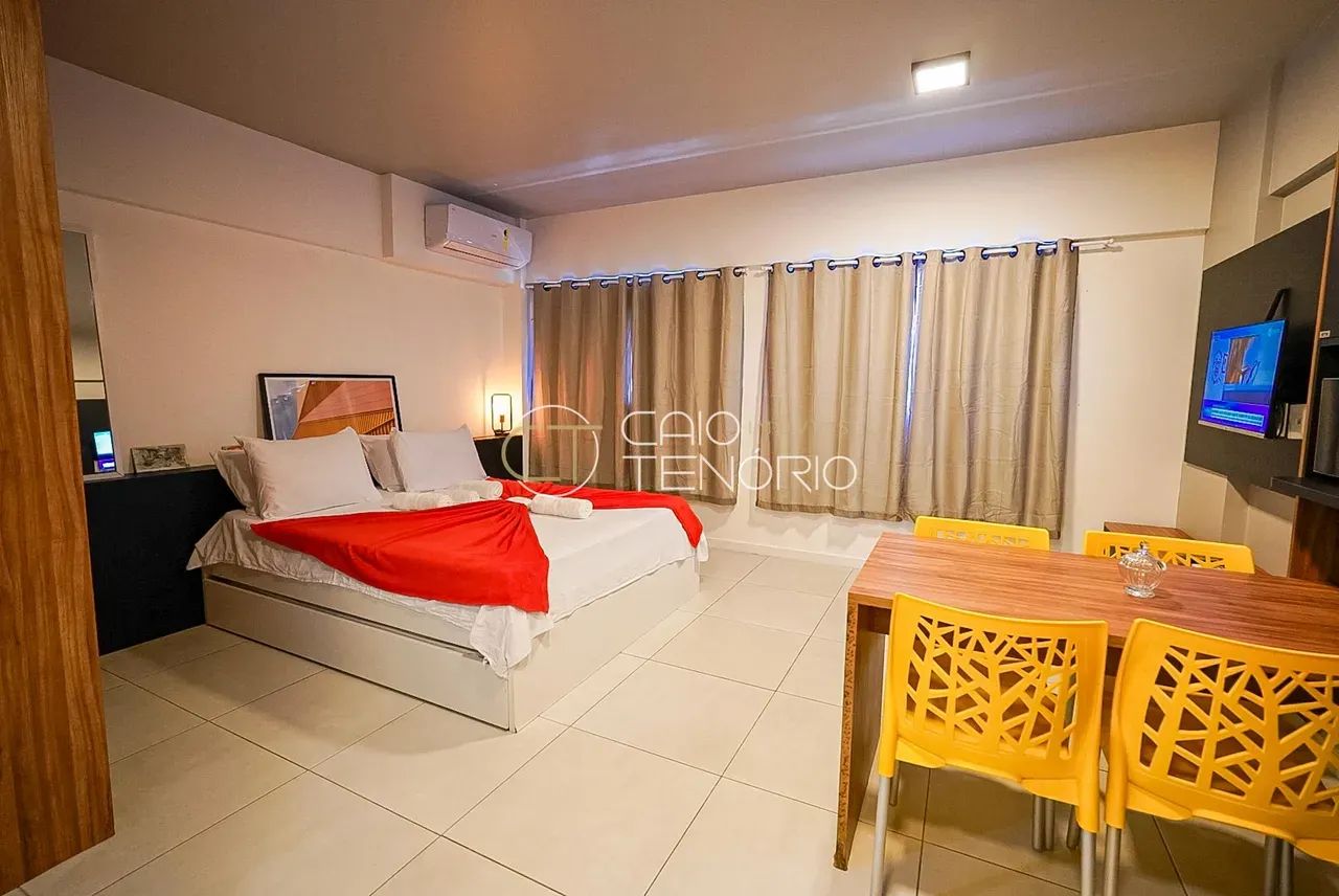 Studio Porteira Fechada no Edificio Time proximo ao mar da Ponta Verde - Foto 3