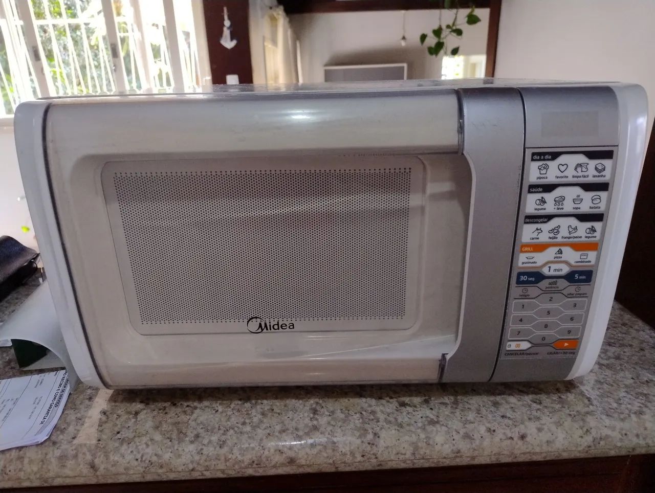 Microondas Midea Funcionando Perfeitamente