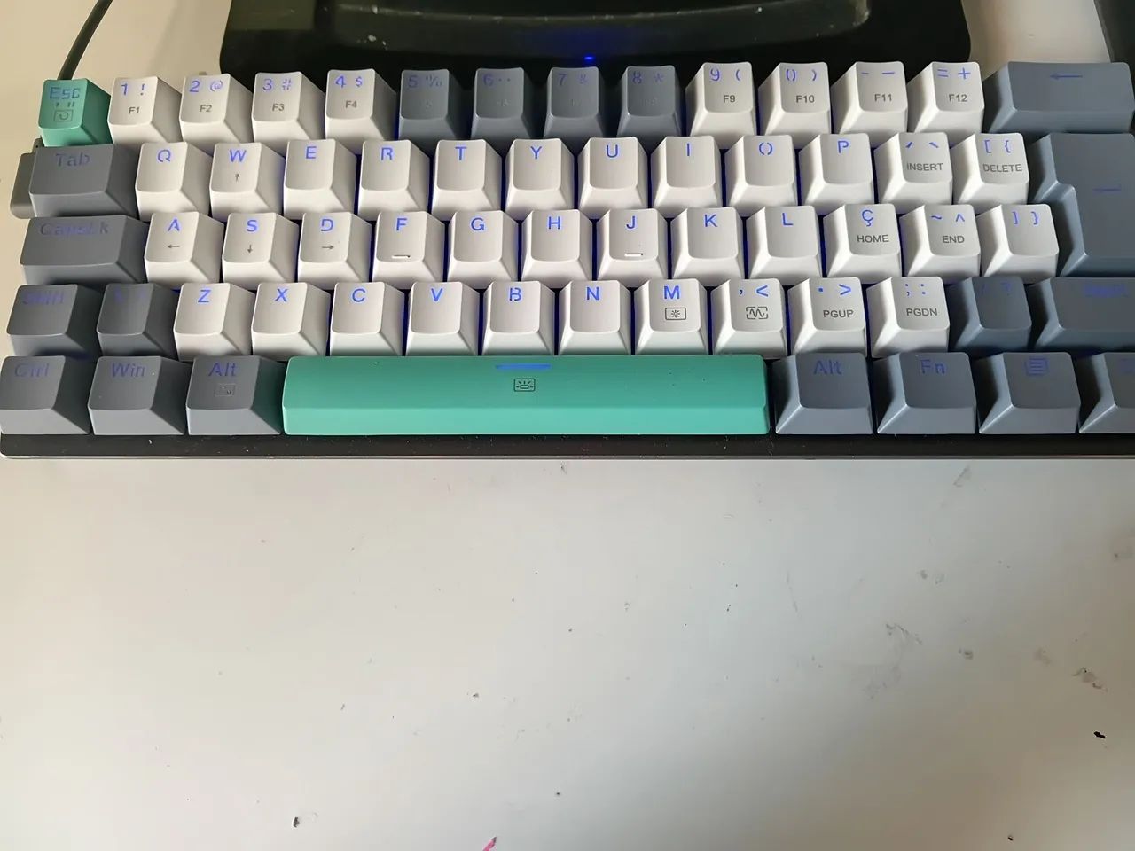 Teclado mecânico machenike K500