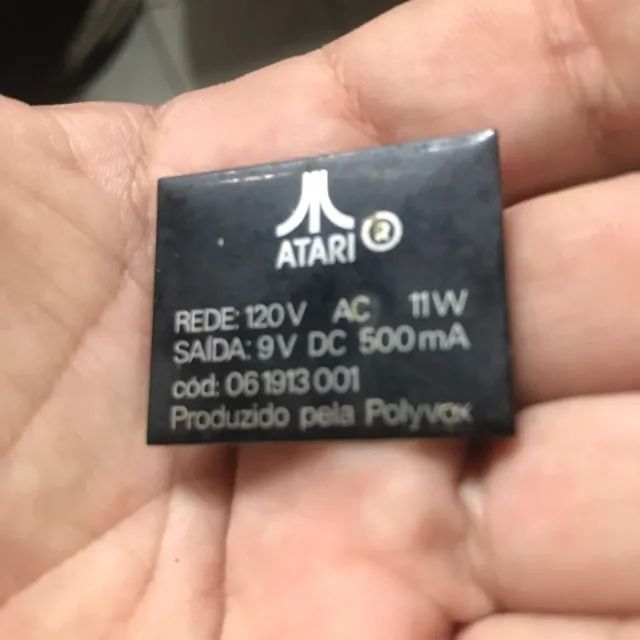 pin em metal atari polyvox original - Foto 2
