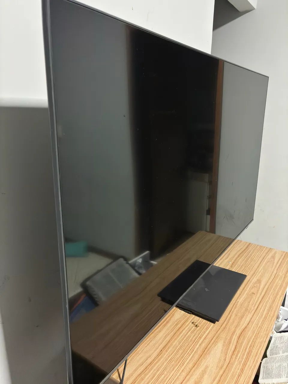 TV Samsung QLED 55? - TELA QUEBRADA - Foto 2