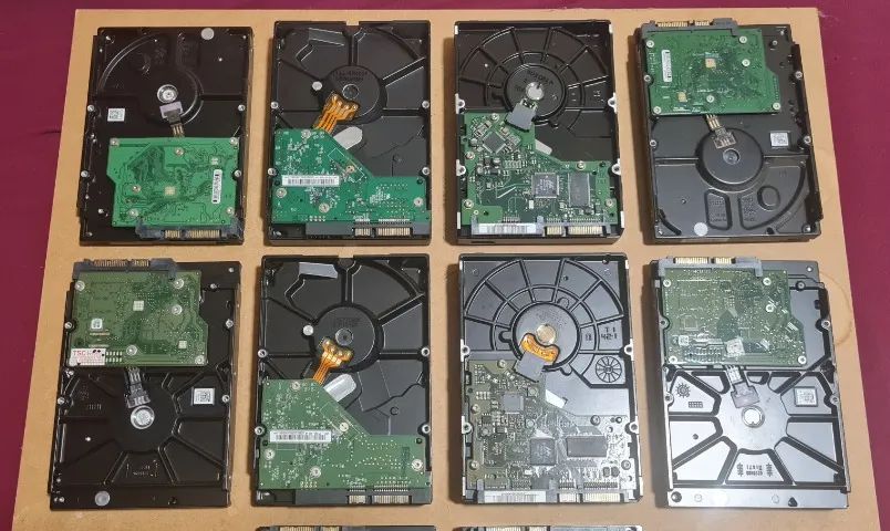 LOTE COM 10 HDS DE COMPUTADOR DE MESA VÁRIAS CAPACIDADES - Foto 5
