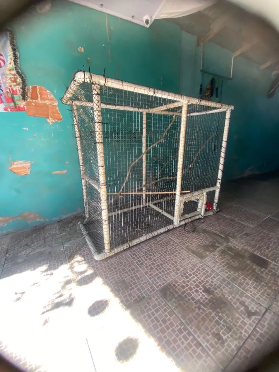 "Para- Despega- Gaiola grande de Cano Pvc tamanho 143 por 120 de - Foto 2