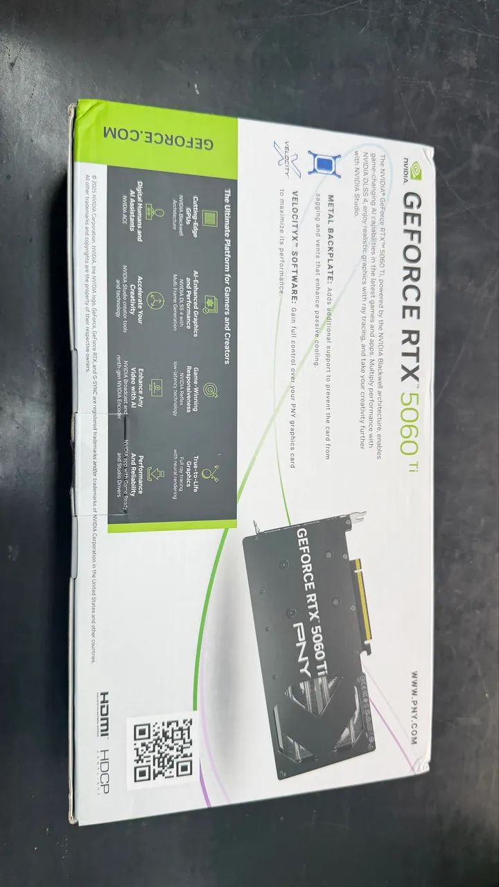 Placa de vídeo NOVA rtx 5060ti 8 gb 1 ANO DE GARANTIA  - Foto 3