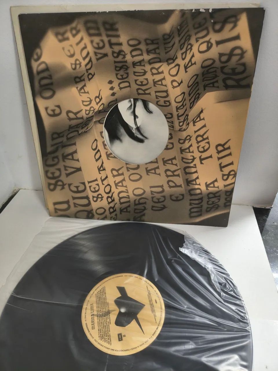 LP vinil Marina Lima, O Chamado, 1993 - Foto 2