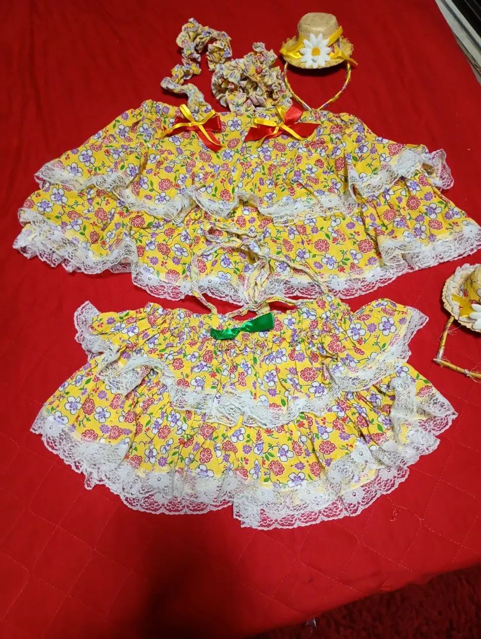 Saia de caipira mãe e filha - Foto 3