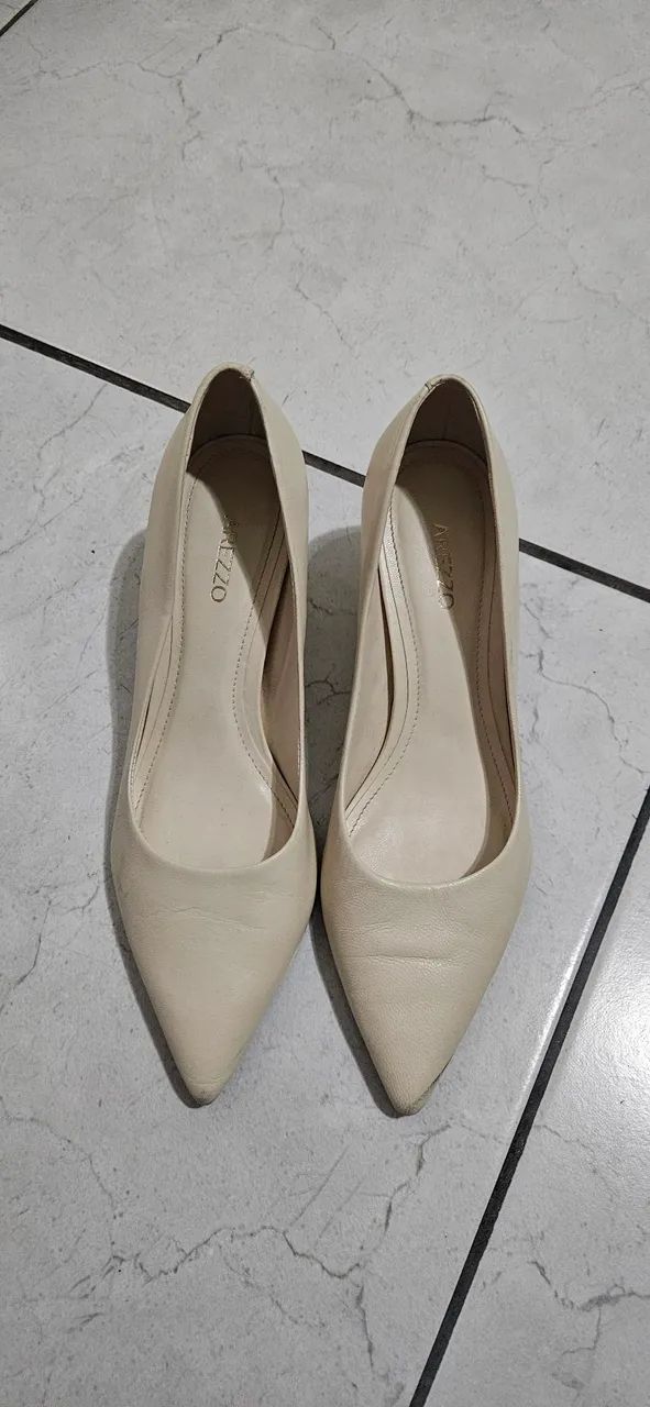 Scarpin Off White - Foto 3