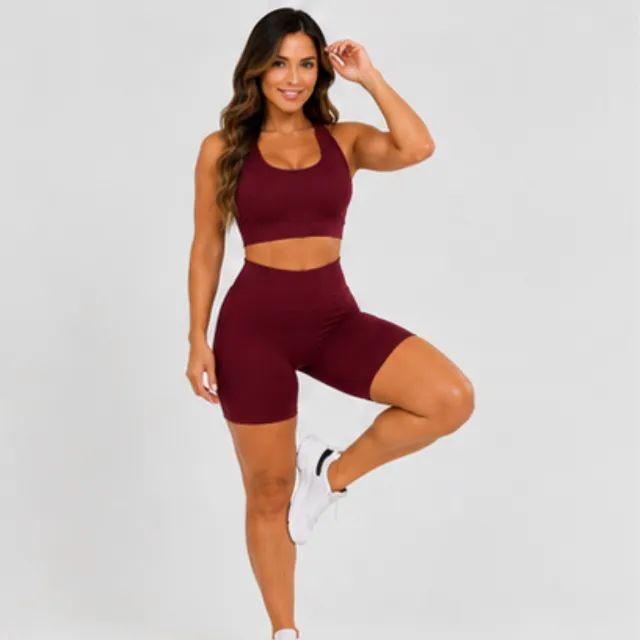 CONJUNTO ACADEMIA SHORT E TOP - Foto 3