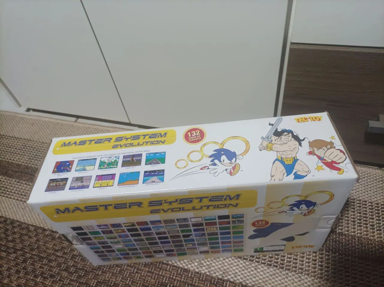 Caixa Master System Evolution com manual  - Foto 5