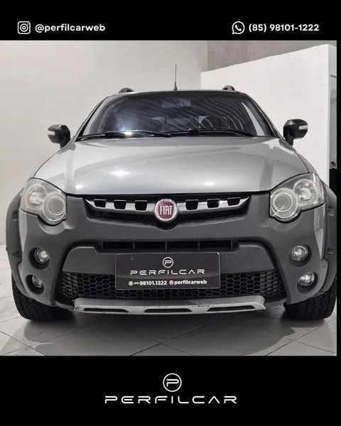 Fiat Strada Adv.1.8 16V Dualogic Flex CD 2016 - Foto 2
