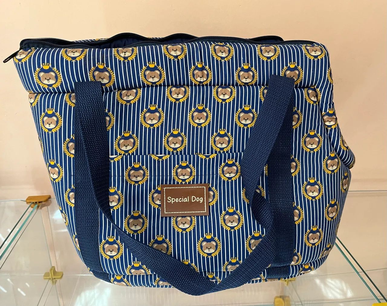 Bolsa Transporte Para Cachorro Gato Passeio - Foto 4