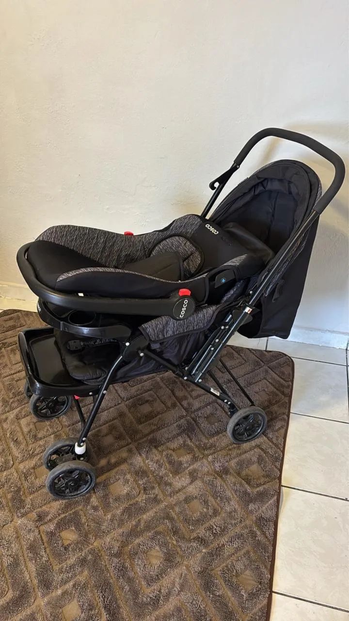 Carrinho de bebê + bebê conforto  - Foto 5