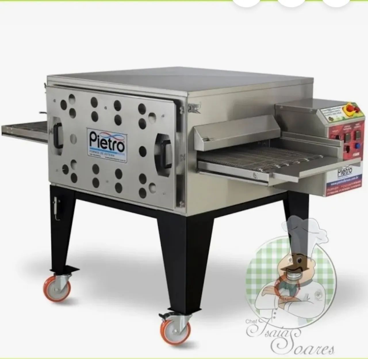 Forno De Pizza Esteira A Gás Am 55/01-pietro