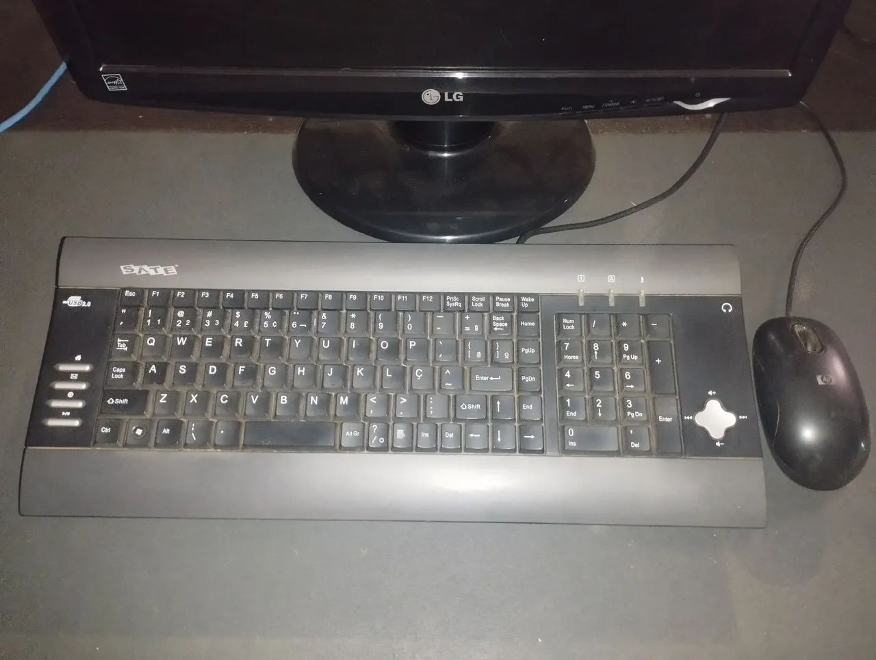Monitor teclado e mouse  - Foto 2