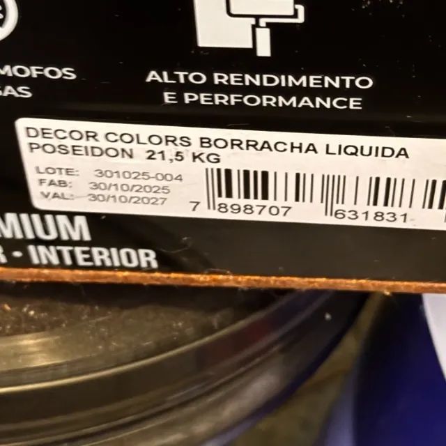 2 Tintas Decor Colors 21,5kg - Novas | Sobra de Obra - Foto 2