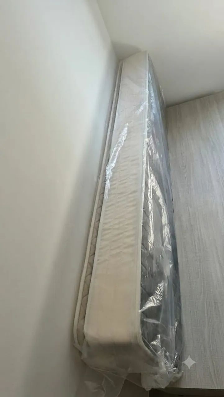 Box com colchão de solteiro - Foto 2