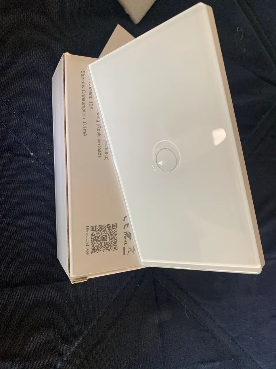 Interruptor inteligente  zigbee 4x2 1 sessão 