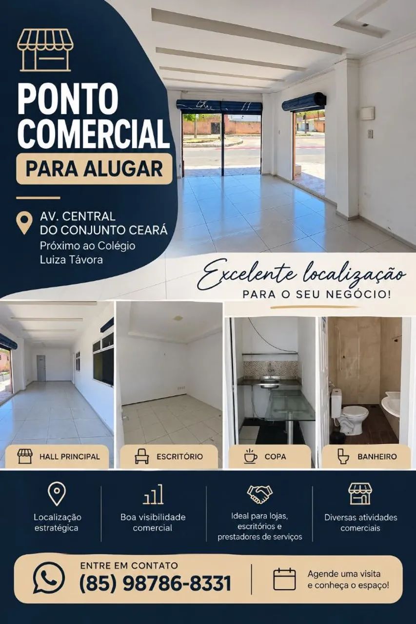 ALUGO PONTO CONJUNTO CEARÁ