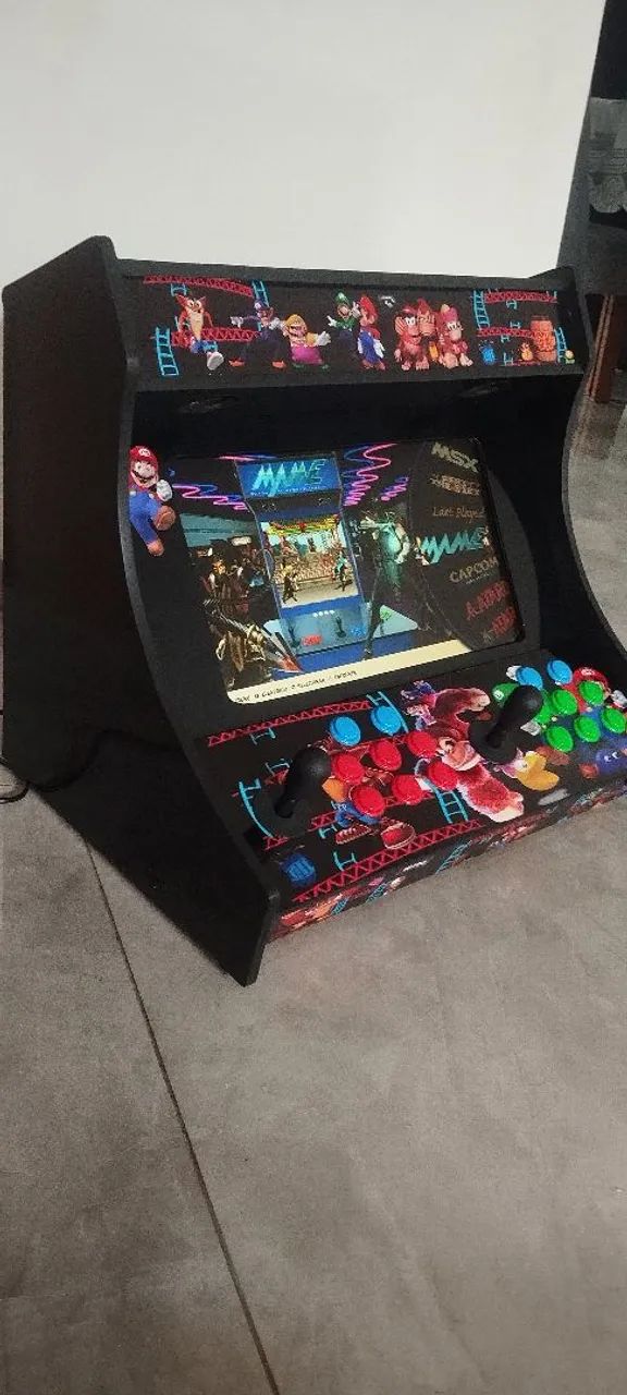 Gabinete para fliperama Bartop - monte o seu fliperama  - Foto 4