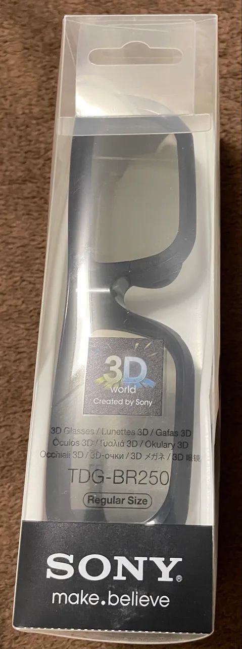 Óculos 3D Sony TGD - BR 250 