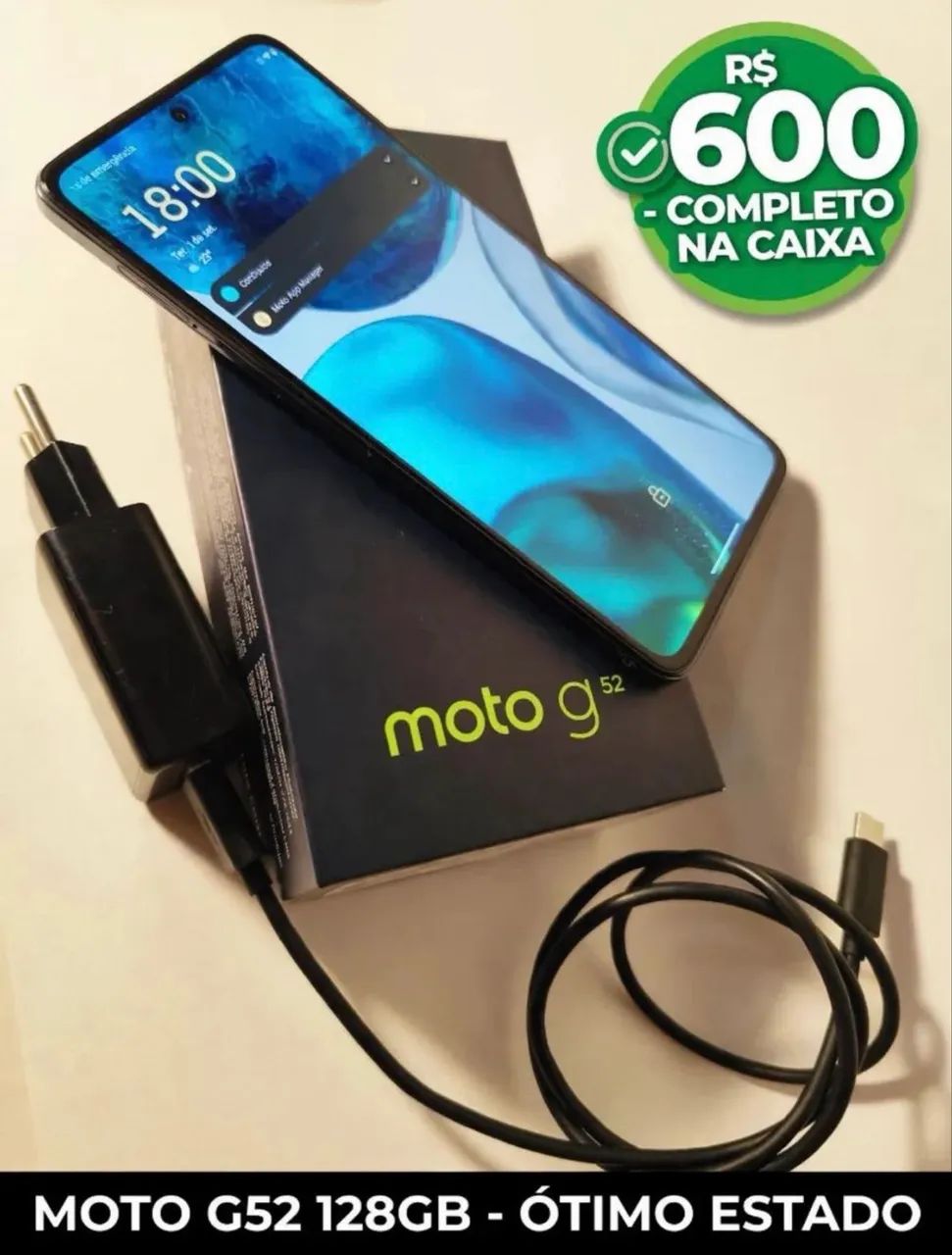 Moto g52(Aceito cart ão) - Foto 2