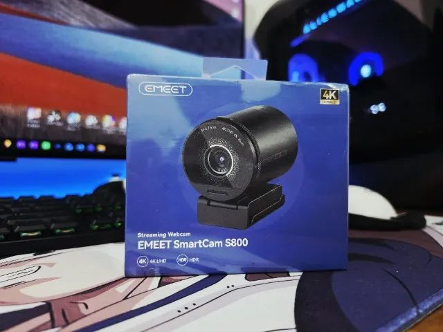 Webcam 4k EMEET SmartCam S800 - Qualidade Profissional - Foto 3