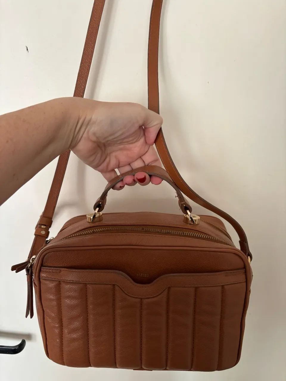 Bolsa em couro, marca Arezzo