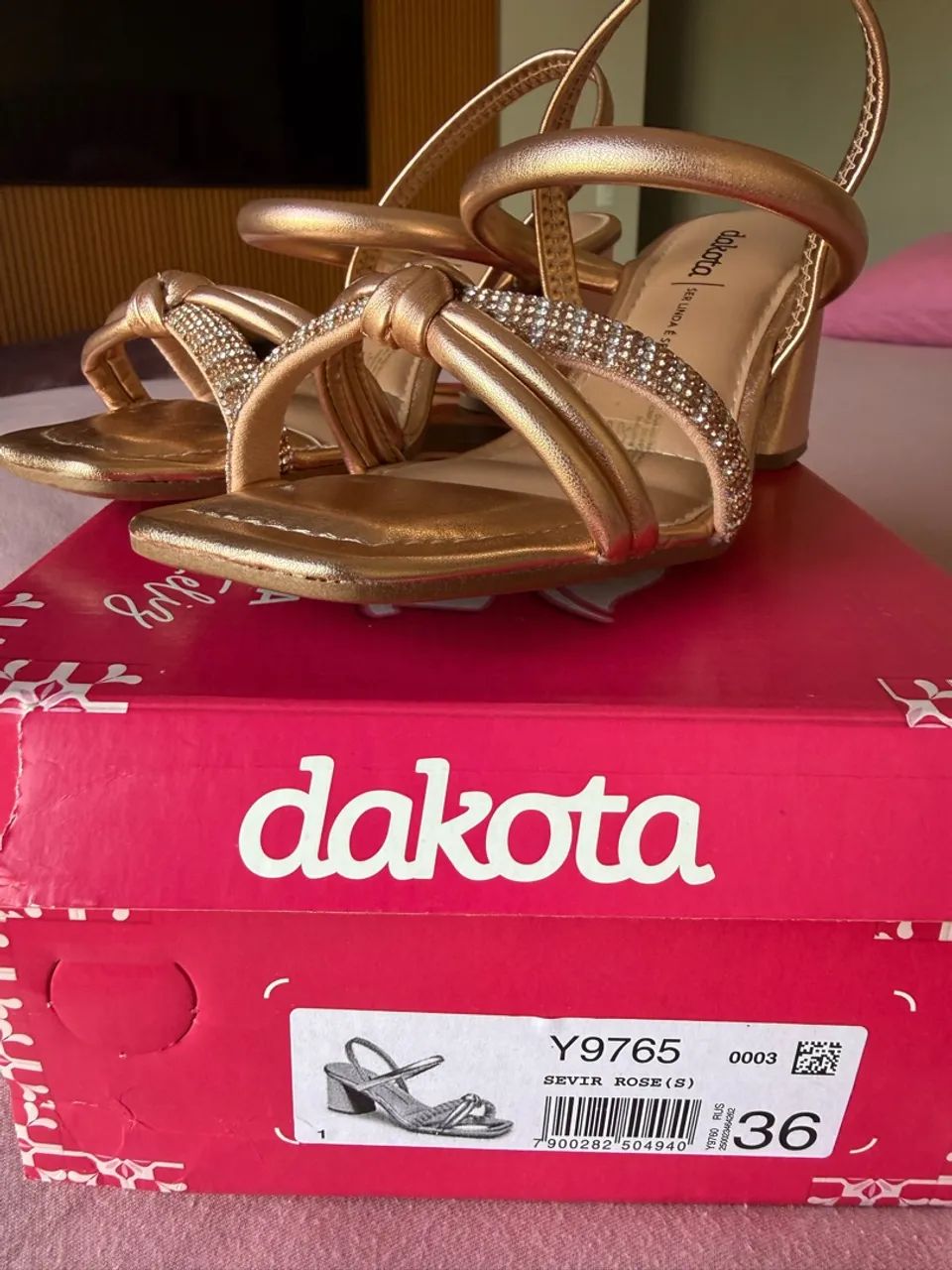 Sandália Dakota Rose 36 - Foto 3