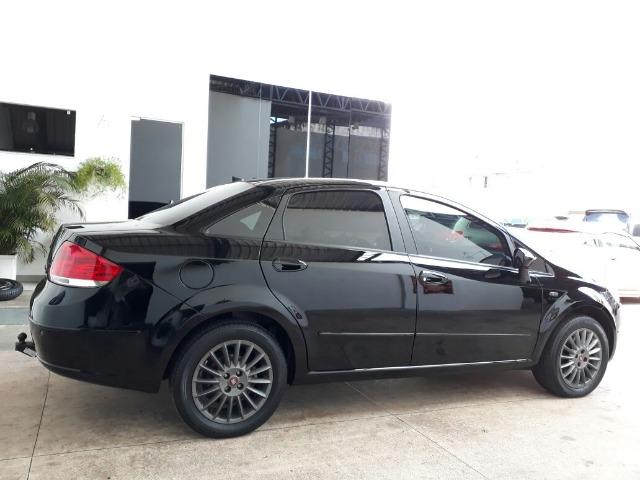 Fiat Linea 1.9 Mpi Absolute 2009/2009 Preto Blindado - Foto 4