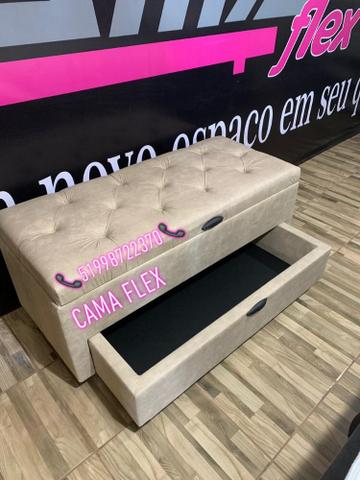 Baú pé de cama em todas as medidas direto de fábrica - Foto 4