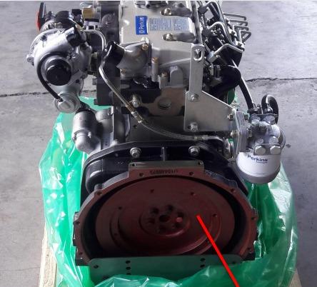 Motor ISM N844LT Shibaura - Mini Carregadeira New Holland L218 - Foto 3