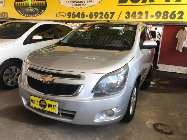 Chevrolet Cobalt 2015 + GNV ltz (mylink, volante multifuncional, automático TOP de linha) - Foto 4