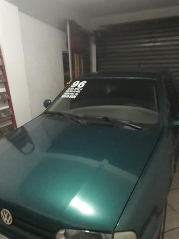 Gol 96 1.6 AP verde modelo Atlanta rodas esportivas doc. ok