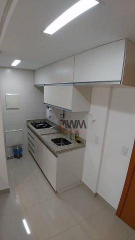 Apartamento de um quarto semi mobiliado - Foto 11