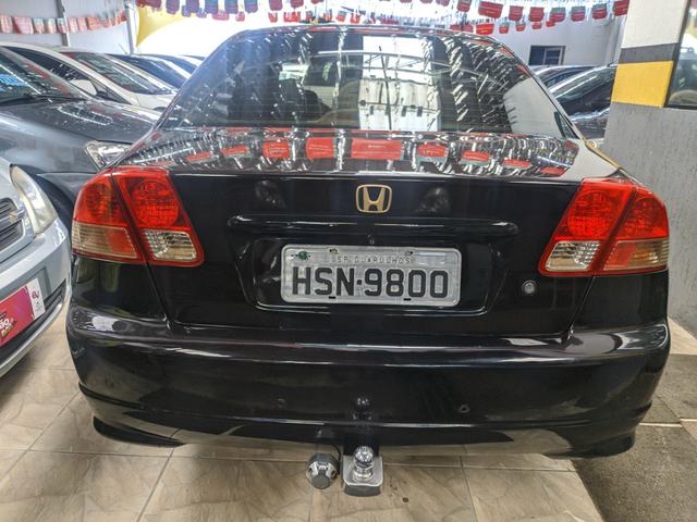 Civic lx 1.7 2004 completo automático - Foto 8